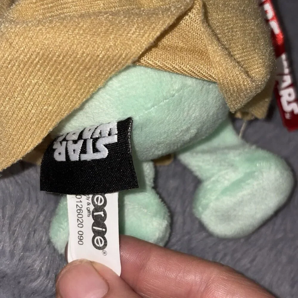 Mini Galarie Star Wars Yoda Baby grogu The Child 7” Stuffed Animal  Plush!!